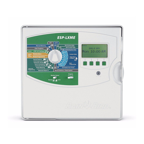 Rain Bird ESP-LXME Installation, programming & operation guide Rain Bird ESP-LXME Installation, programming & operation guide