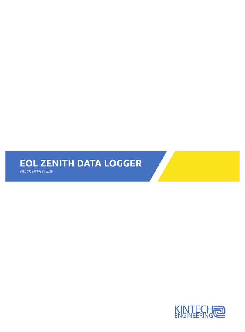 Kintech Engineering EOL Zenith Instruction manual