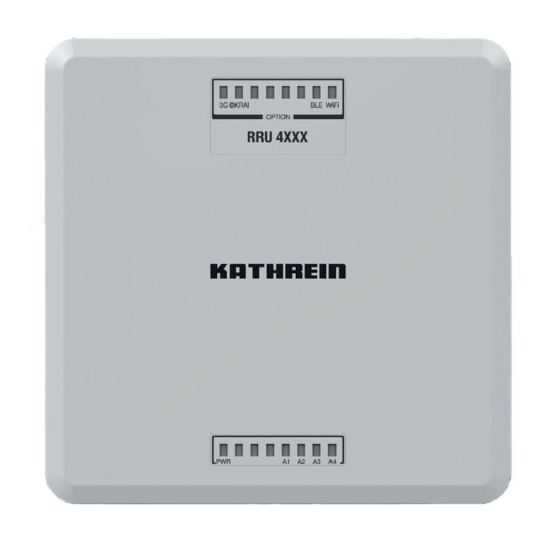 Kathrein RRU 4 series user guide