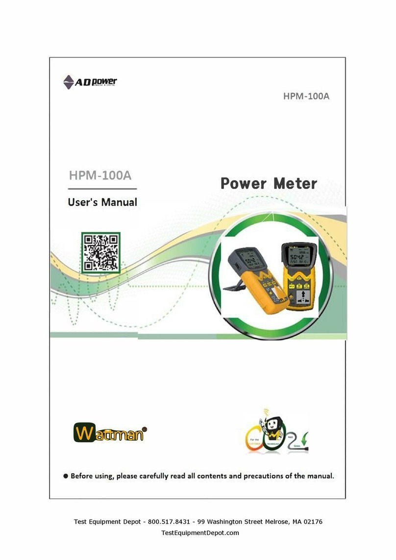 adpower HPM-100A user manual