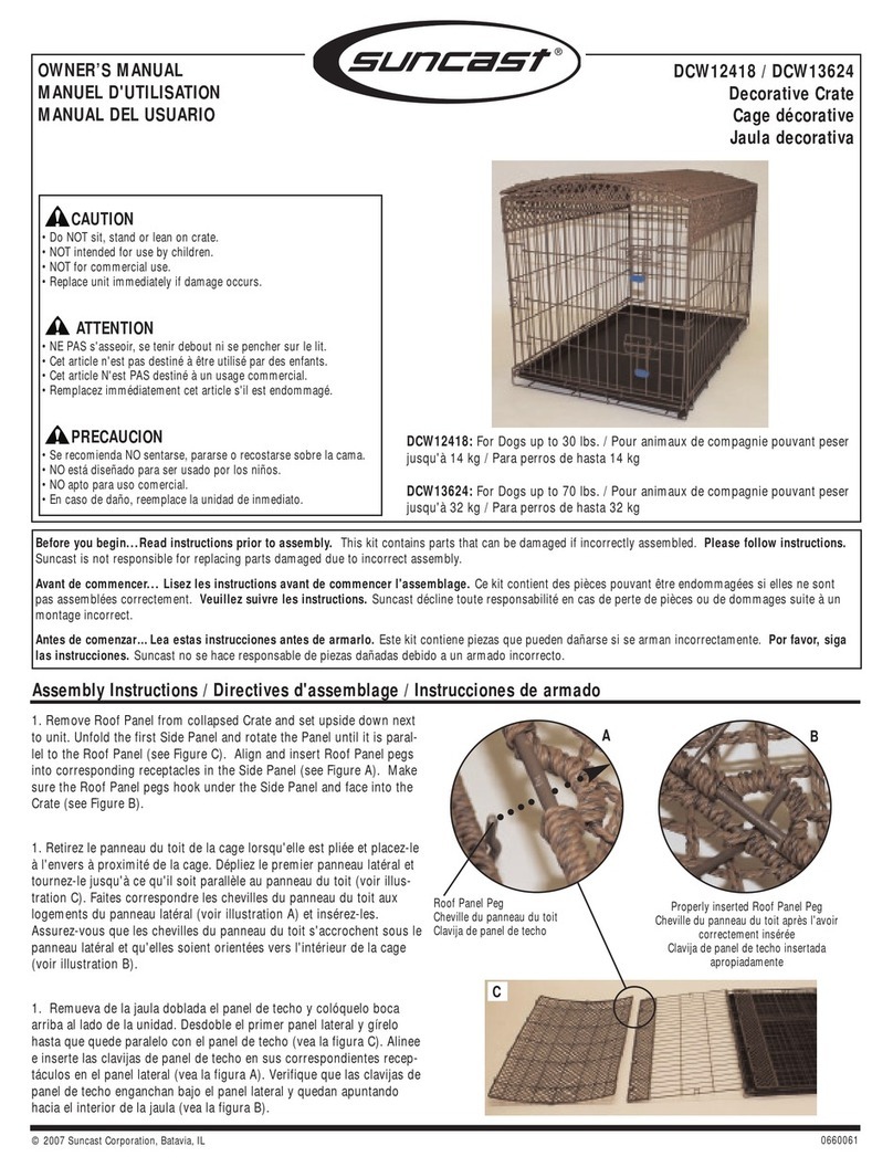 Suncast DCW13624 owner's manual