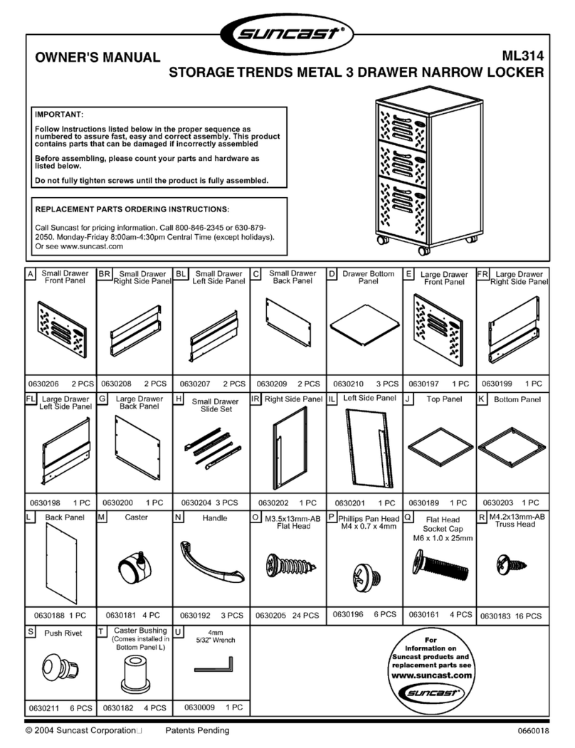 Suncast ML314 User manual