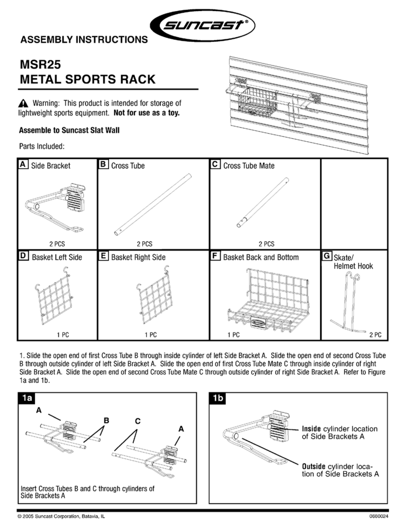 Suncast MSR25 User manual