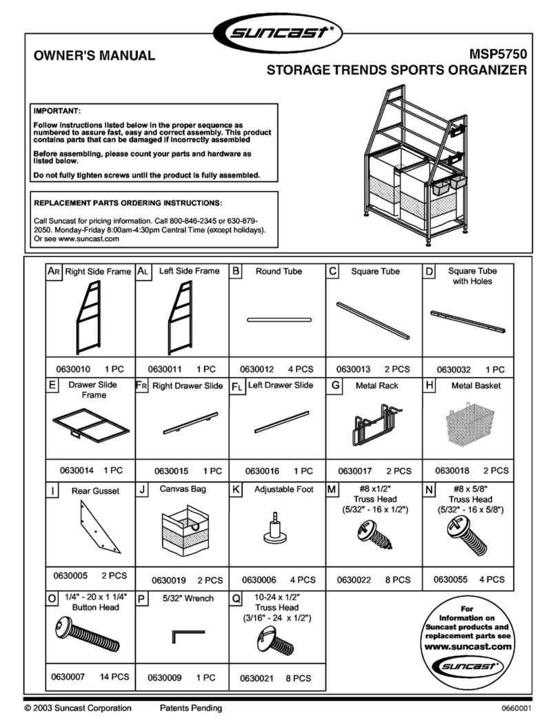 Suncast M5P5750 owner's manual Suncast M5P5750 owner's manual