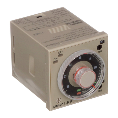 Omron H3CR -A User manual
