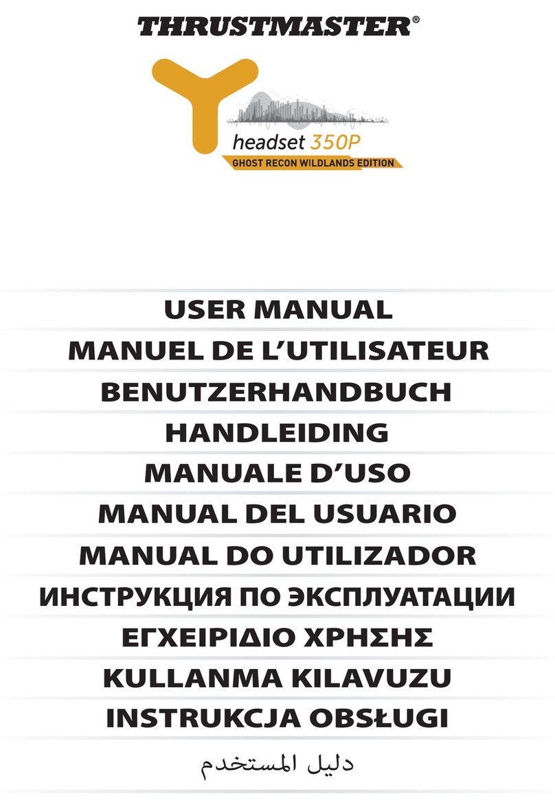 Thrustmaster 350P user manual
