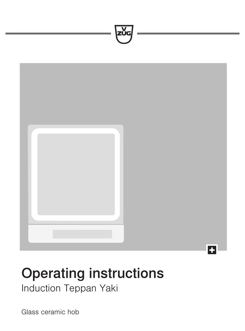 V-ZUG GK16TIYSF User manual