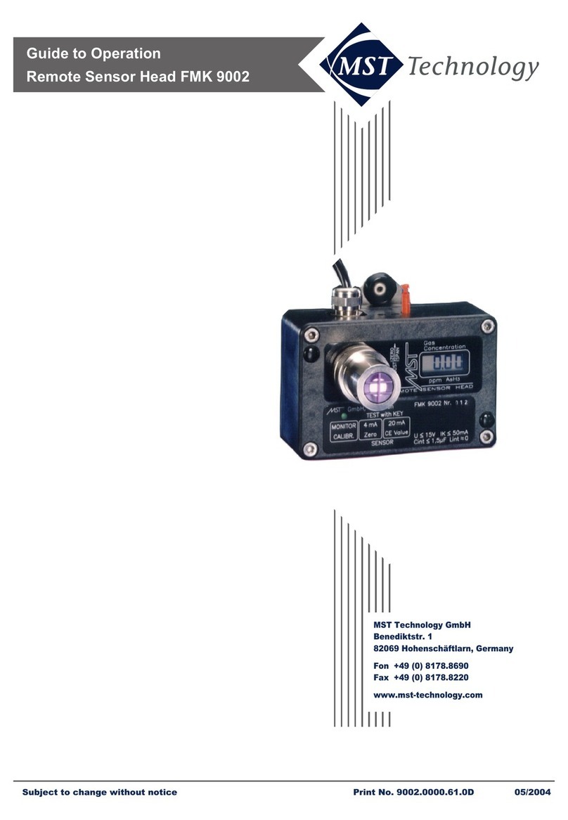 MST FMK 9002 Guide to operations