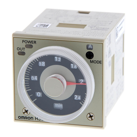Omron H3CR-A8 User manual