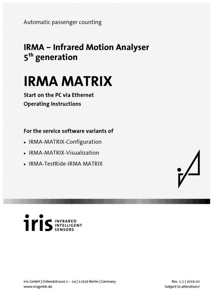 IRIS IRMA MATRIX operating instructions