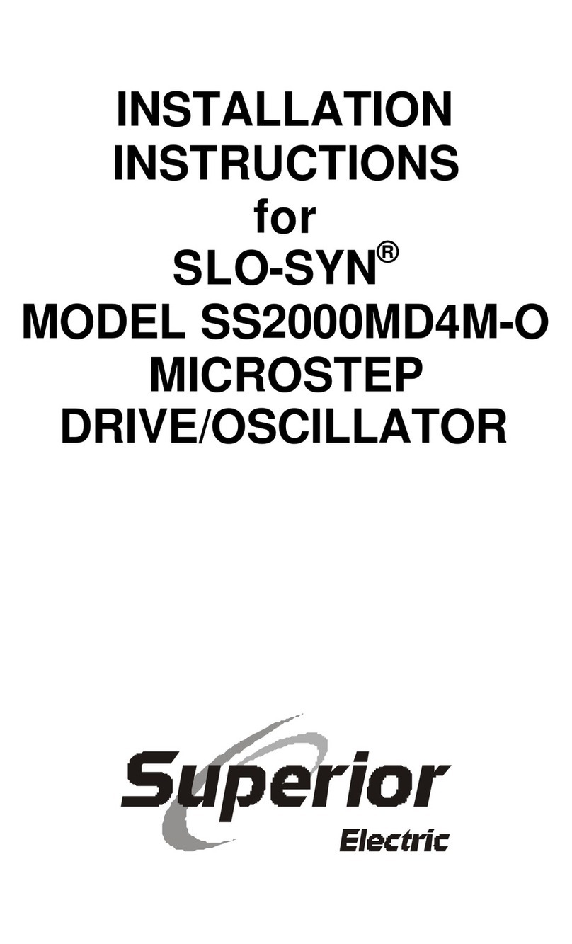 Superior Electric SLO-SYN SS2000MD4M-O User manual