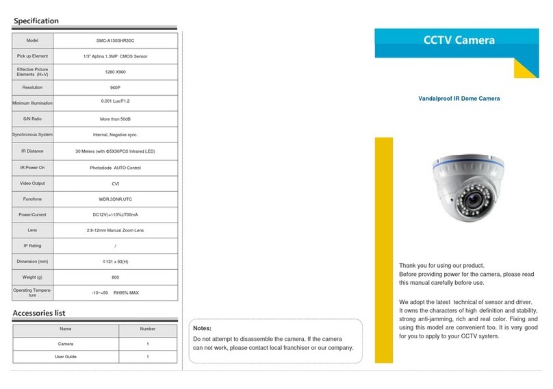 Smart Vision SMC-A130SHR30C user guide