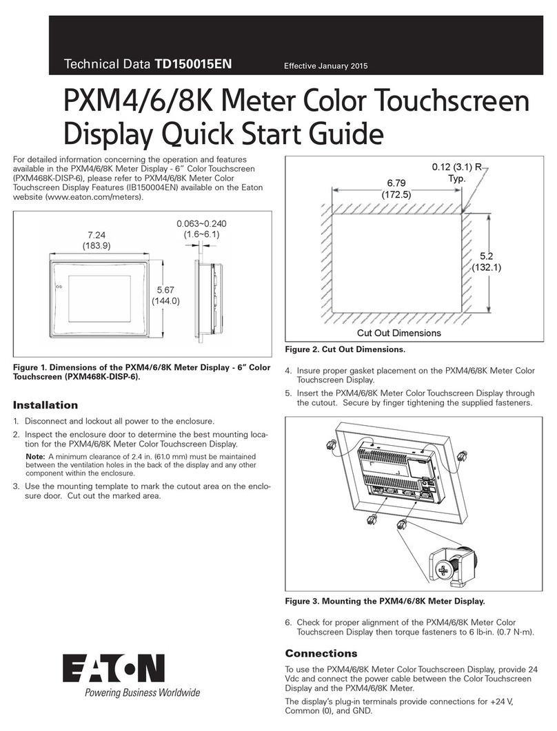Eaton PXM4K Series User manual