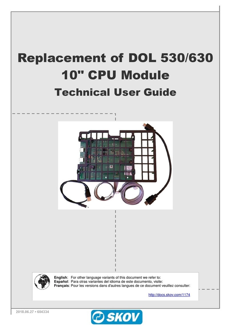 Skov DOL 530 Manual
