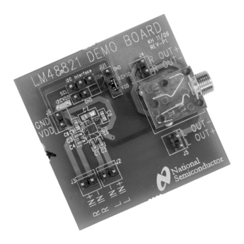 National Semiconductor LM48821 user guide