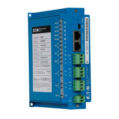 Eaton Power Xpert Gateway 900 quick start guide