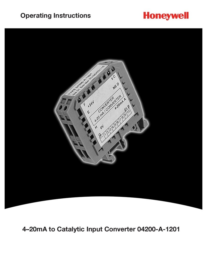 Honeywell 04200-A-1201 User manual