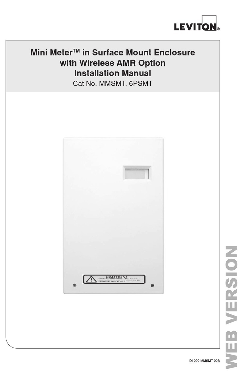 Leviton 6PSMT-C02 installation manual