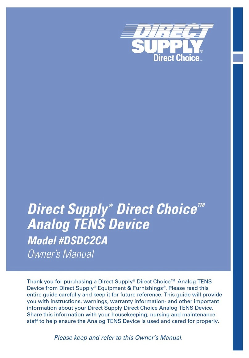 Direct Supply Direct Choice DSDC2CA owner's manual