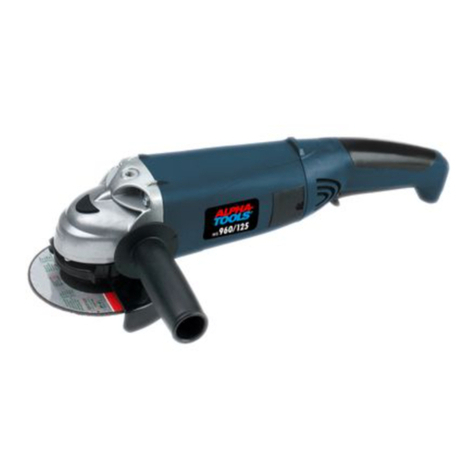 Alpha tools WS 960/125 User manual