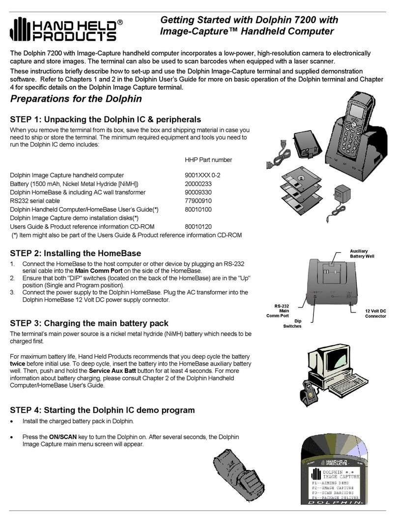 Hand Held Products Dolphin 7200 user guide