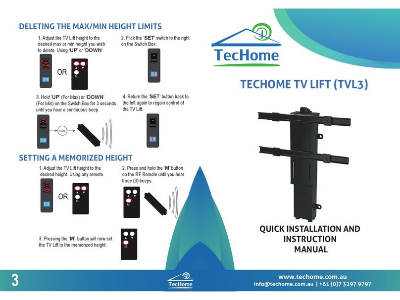 Techome TVL3 Original operating instructions