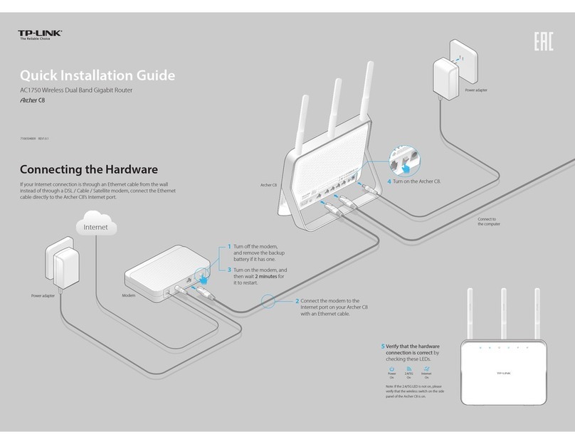 TP-Link Archer C8 User manual