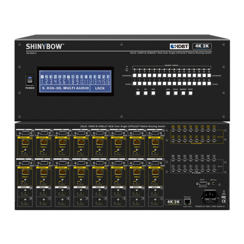 Shinybow USA SB-5669CK User manual