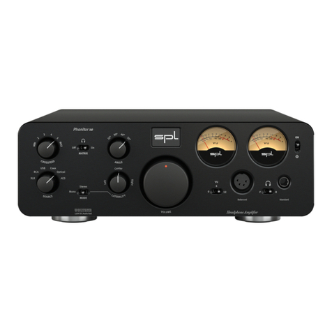 SPL Phonitor xe User manual