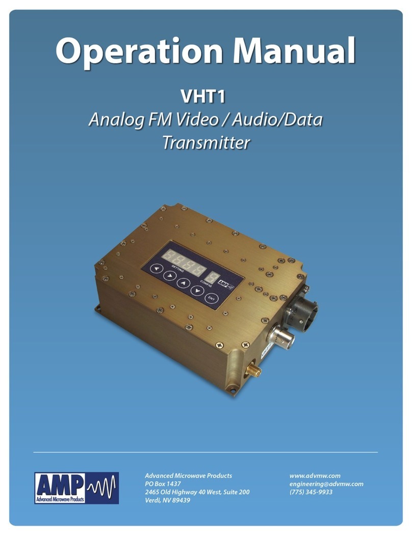 AMP VHT1 Operation manual