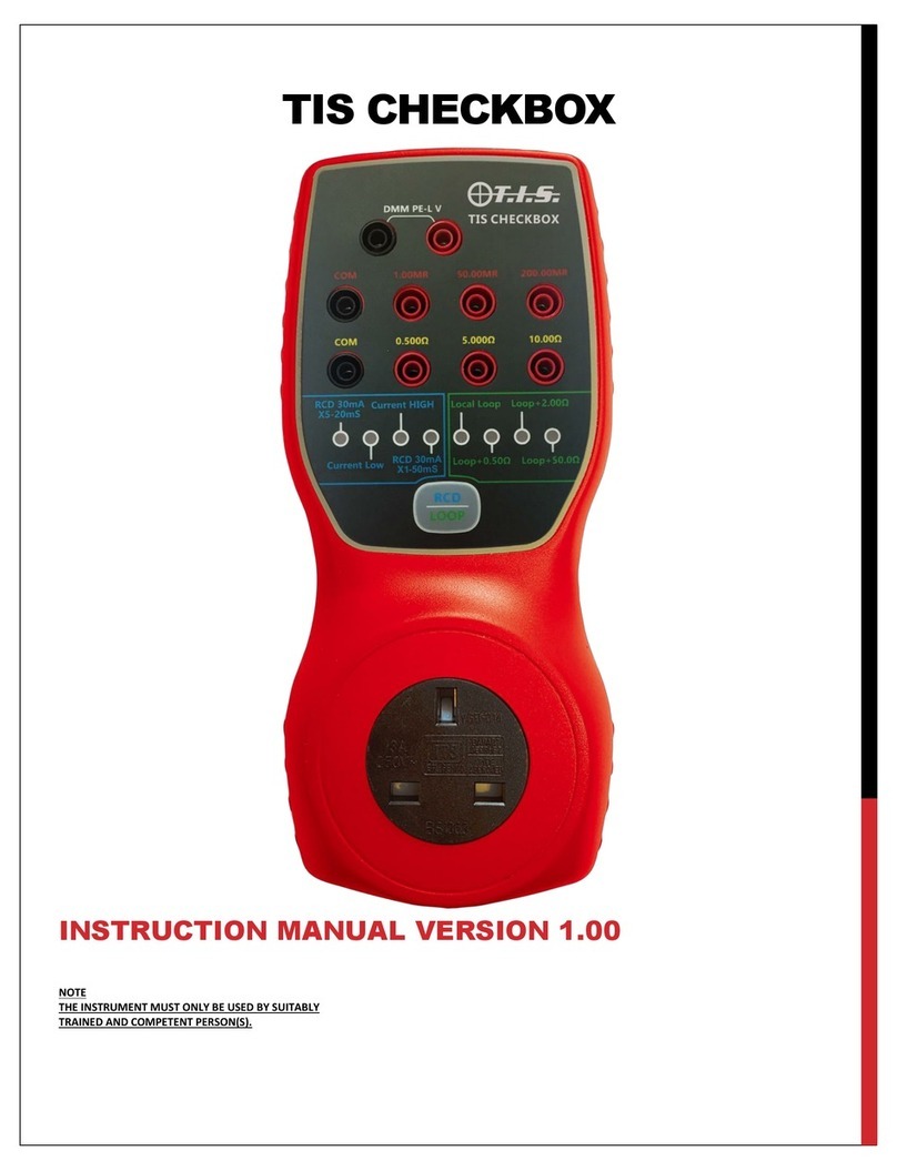 TIS TIS CHECKBOX instruction manual