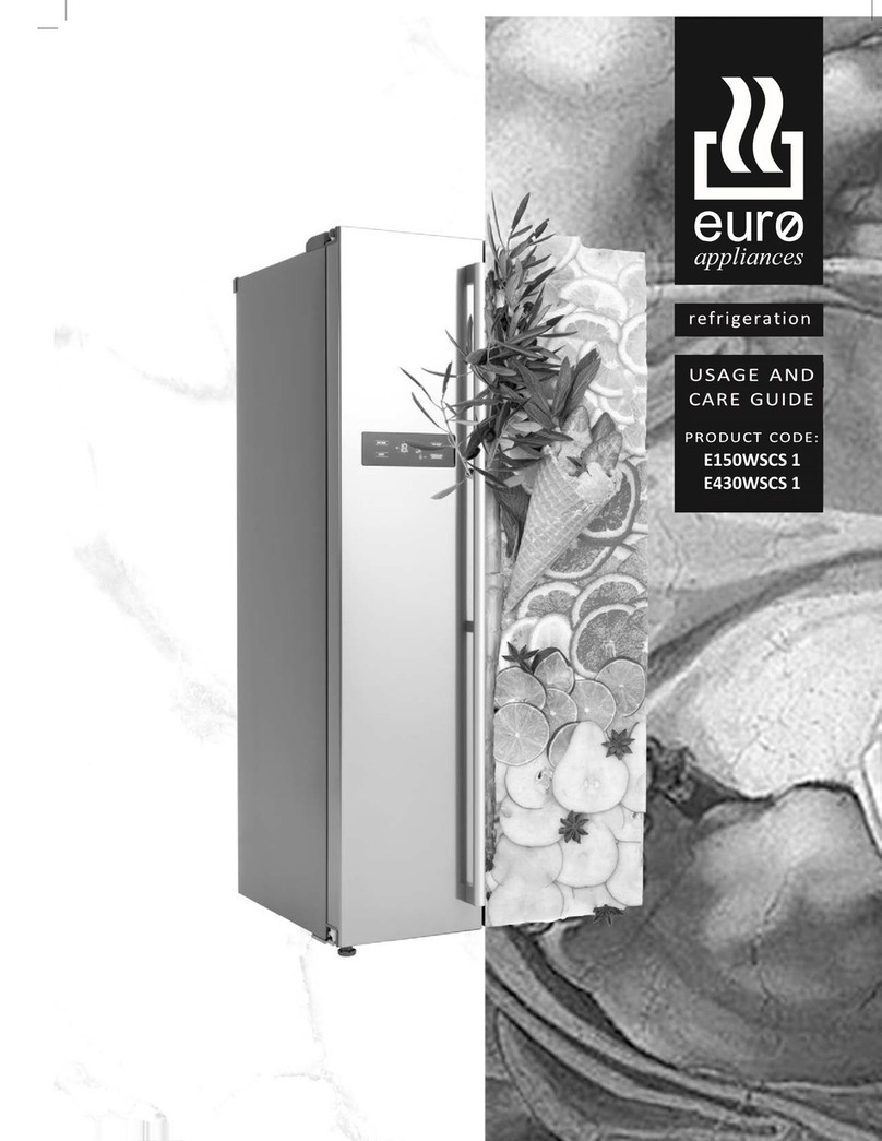 Euro Appliances E150WSCS 1 Usage and care guide