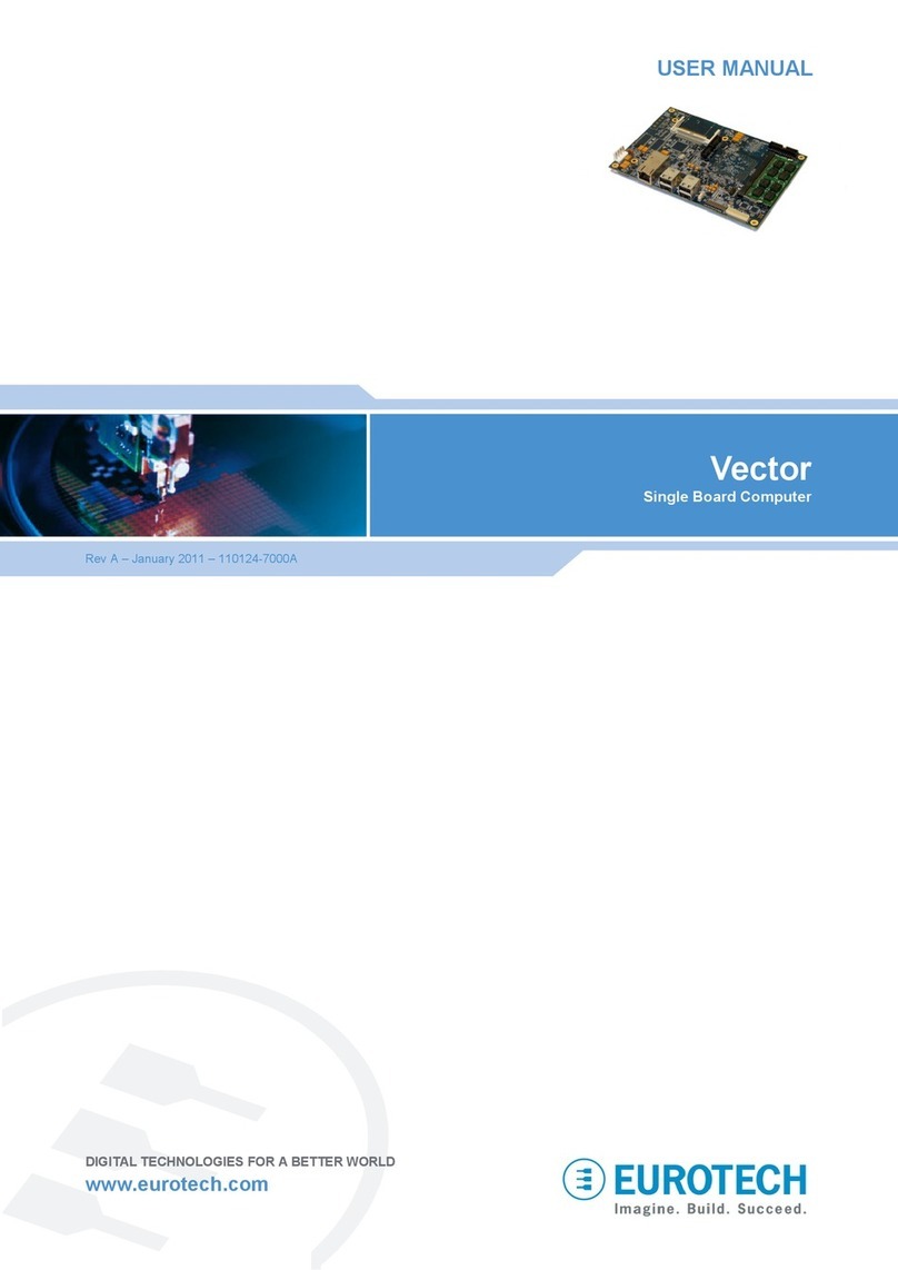 Eurotech Vector User manual