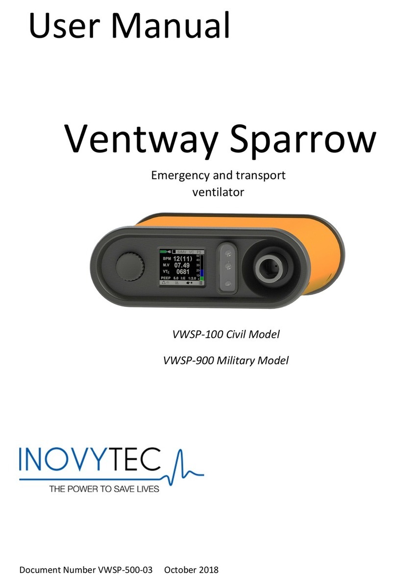 Inovytec Ventway Sparrow user manual