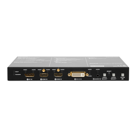 Lightware SW4-TPS-TX240 quick start guide