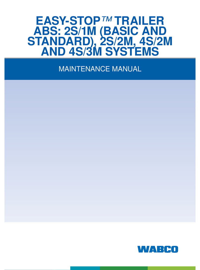 WABCO Easy-Stop Basic Maintenance manual