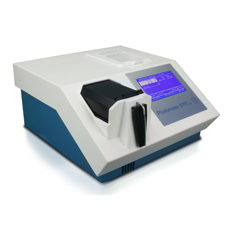Riele Photometer 5010 V5+ operating instructions