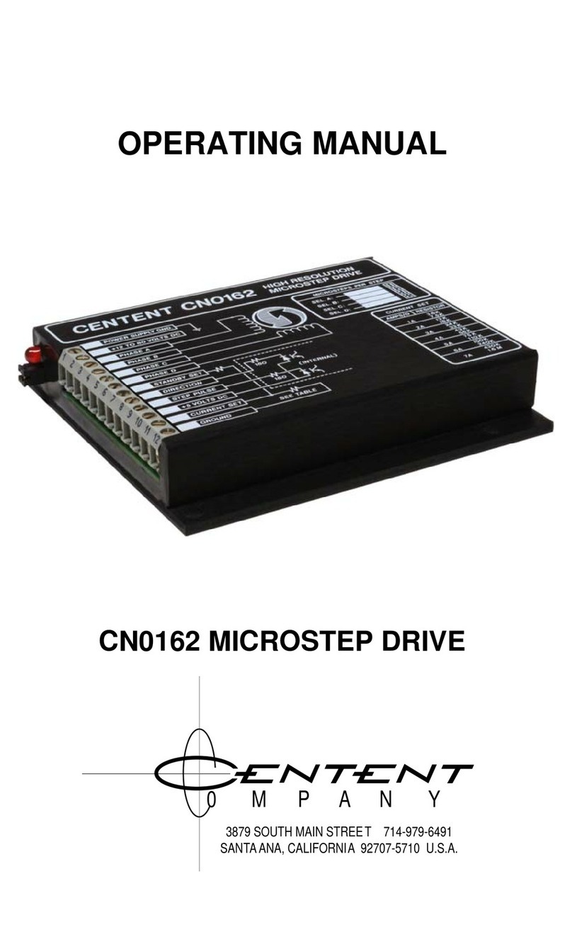 CENTENT CN0162 operating manual