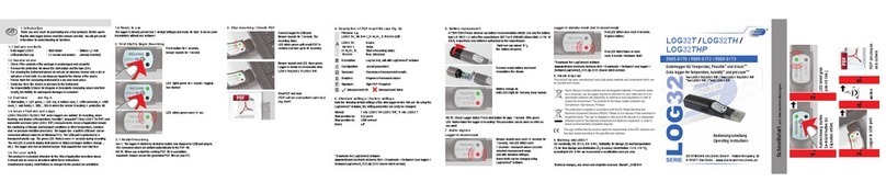 Dostmann LOG32 series operating instructions