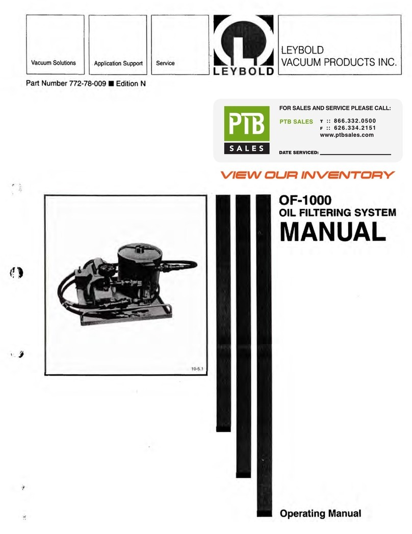 LEYBOLD OF-1000 operating manual