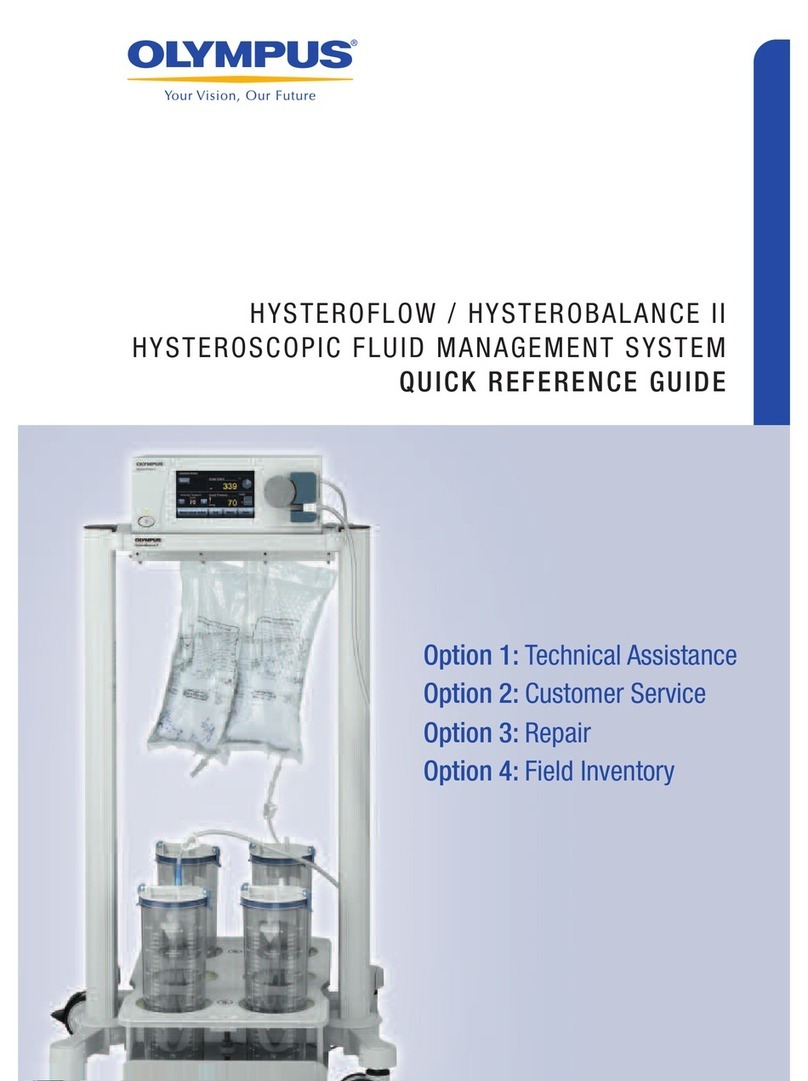 Olympus HysteroFlow/HysteroBalance II Quick reference guide