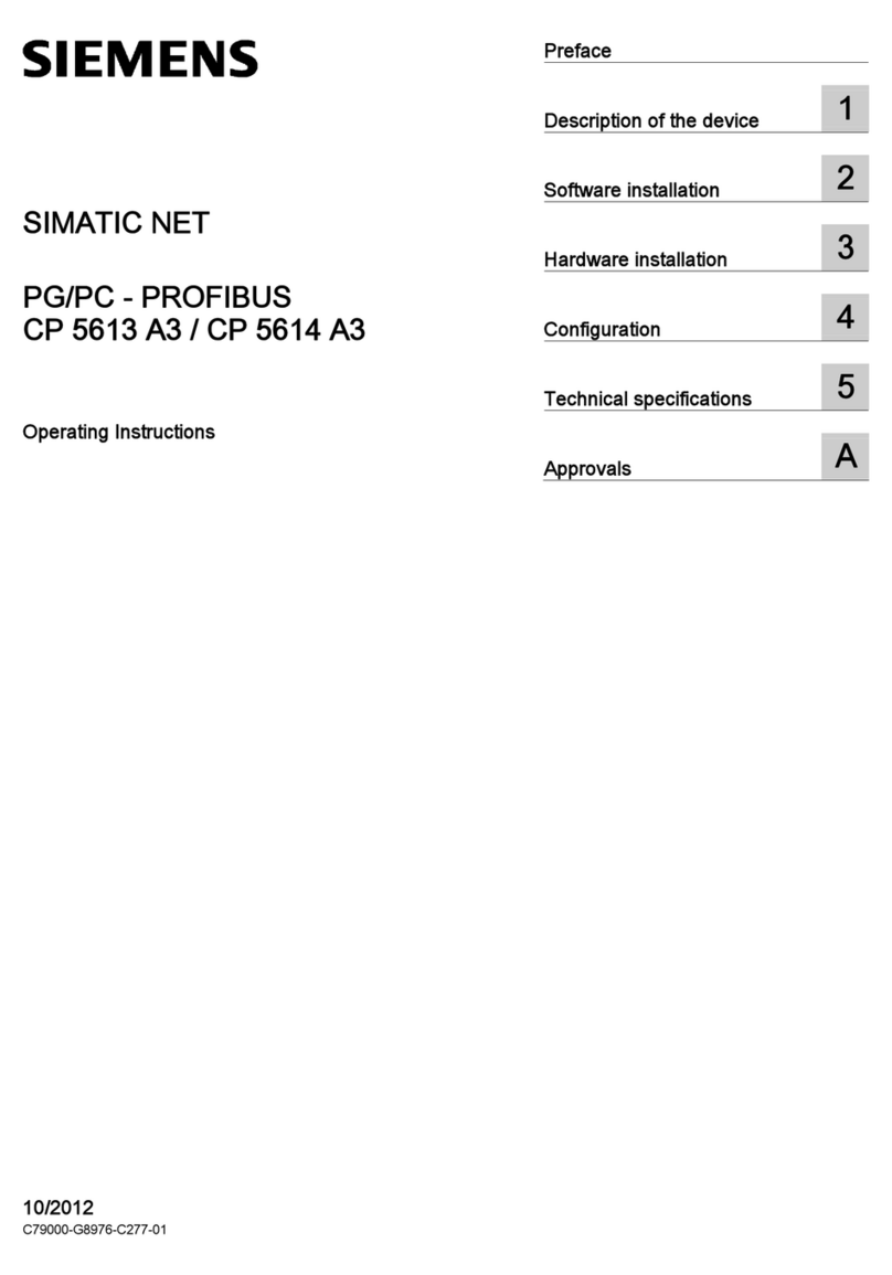 Siemens CP 5613 A3 User manual