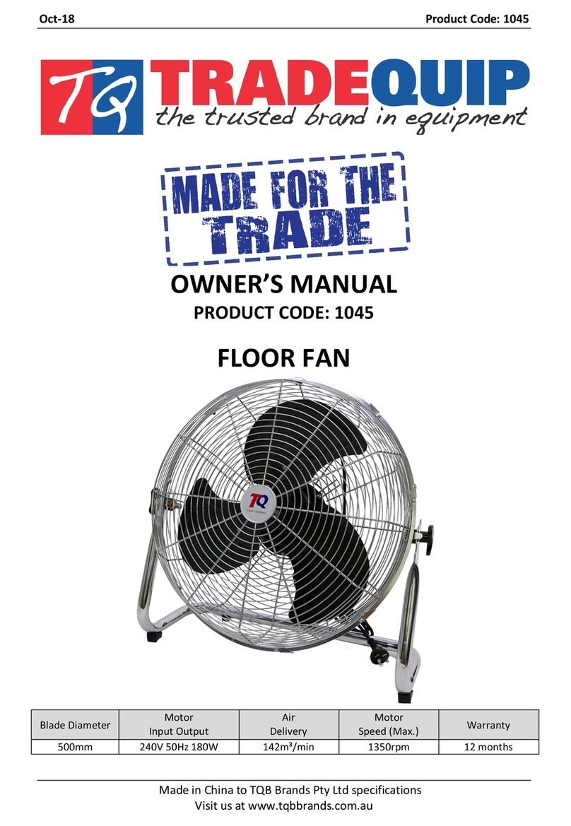 TradeQuip 1045 owner's manual