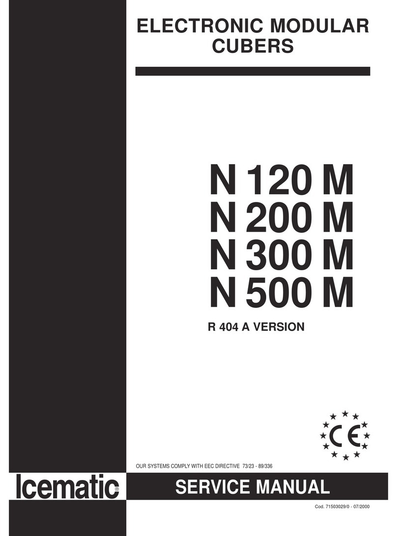 Icematic N 120 M Service manual