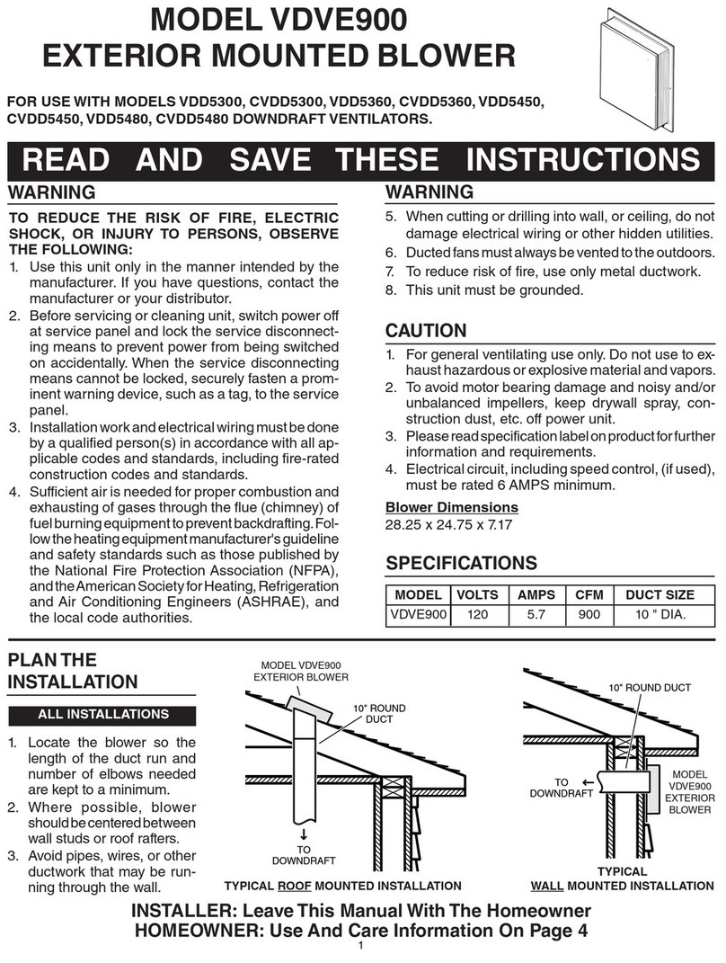 Viking Range VDVE900 instructions