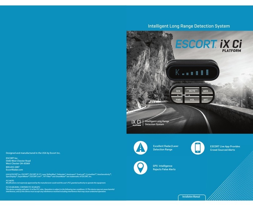 Escort iX Ci PLATFORM installation manual