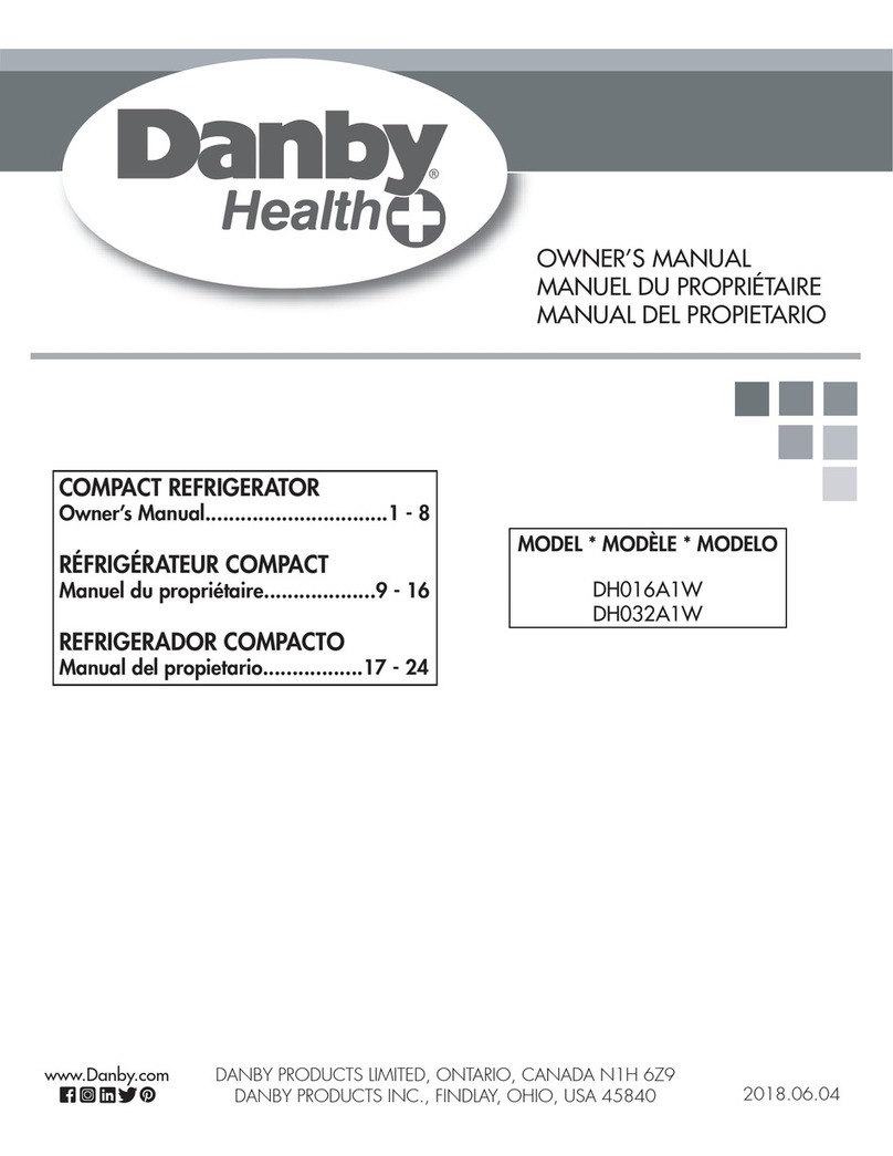Danby DH016A1W User manual