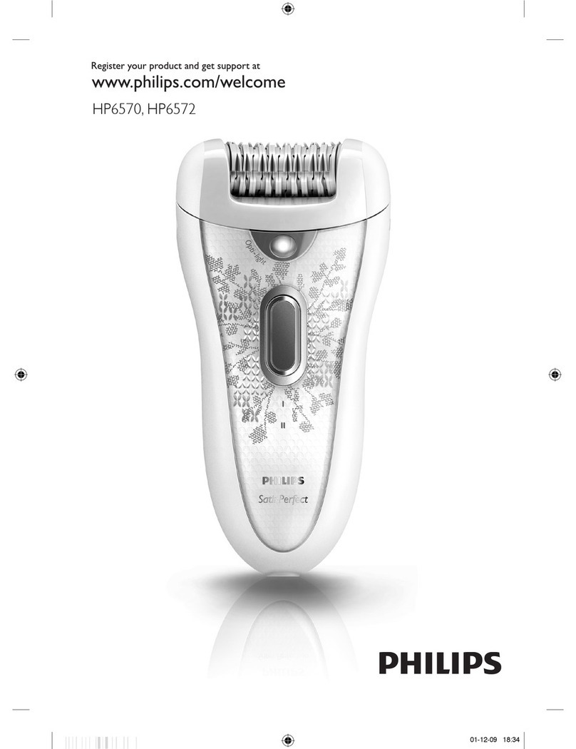 Philips SatinPerfect HP6570 User manual