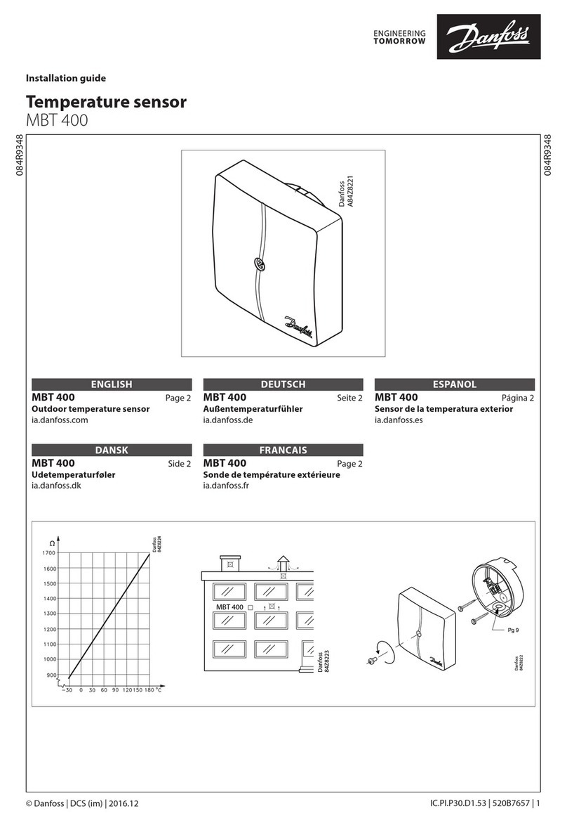 Danfoss MBT 400 installation guide