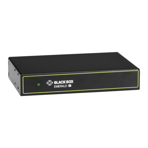 Black Box EMERALD SE User manual